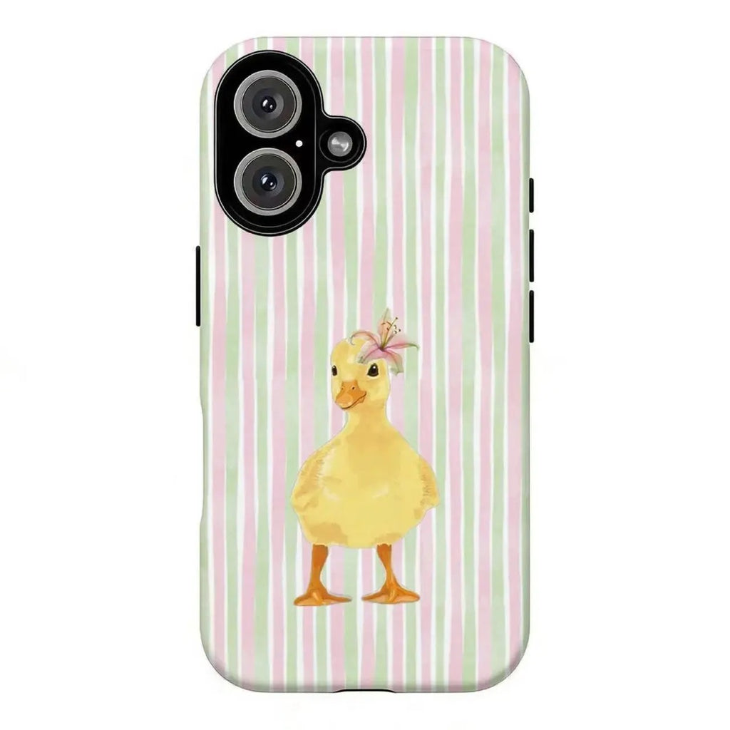 Cowboy Duck iPhone Case, Cute Western Duck Phone Cover