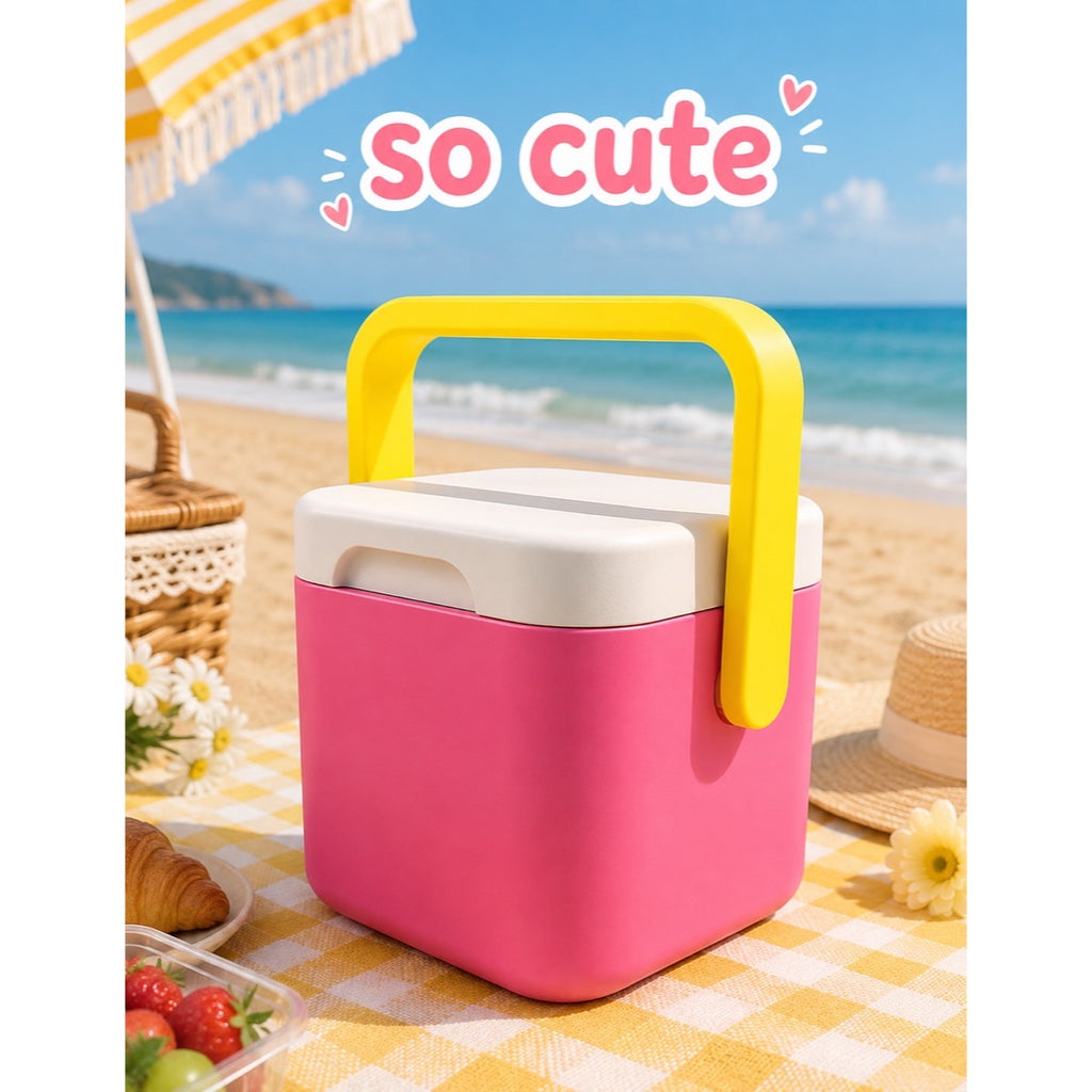 Mini Cooler Bucket for Cute Picnic Drink Setups