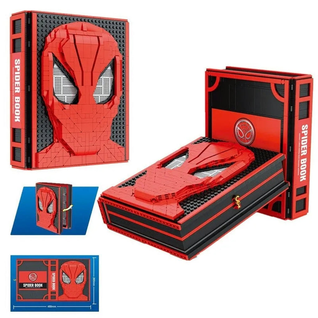 Spider Collector Book Building Block Set