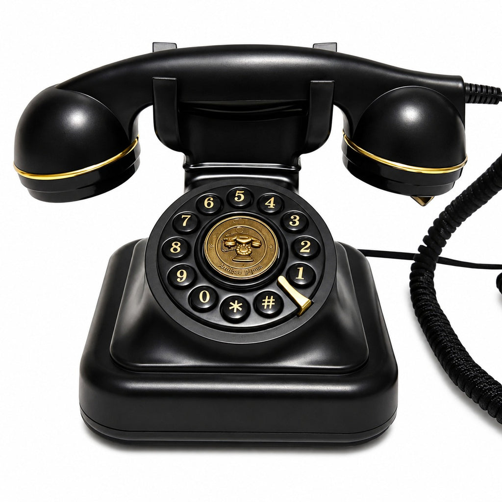 Black bluetooth version Vintage Bluetooth Telephone