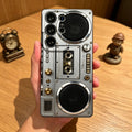 Retro Boombox Cassette Player Pattern Phone Case For Samsung Galaxy