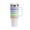 40 oz F*ck This Sh*t Hidden Message Tumbler, Funny Coworker Gift Cup