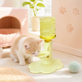 Gravity-Fed Cat Water Dispenser – Elevated Adjustable Bowl, No Electricity Required
