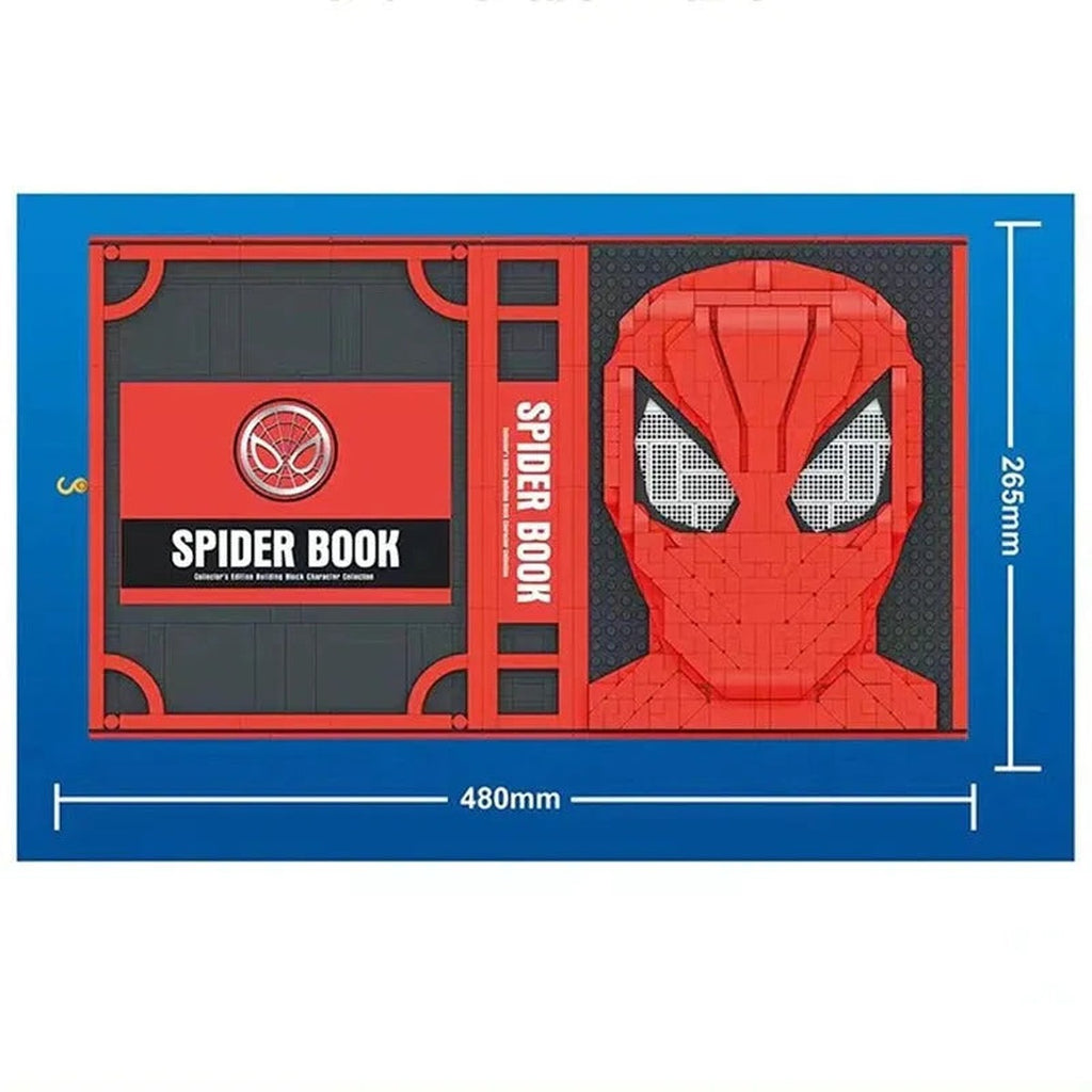 Spider Collector Book Building Block Set