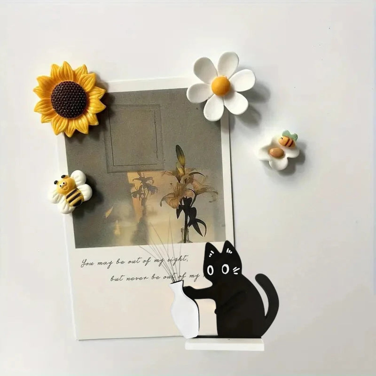 Cat Whiskers Memorial Magnet, Pet Memorial Keepsake for Cat Lovers
