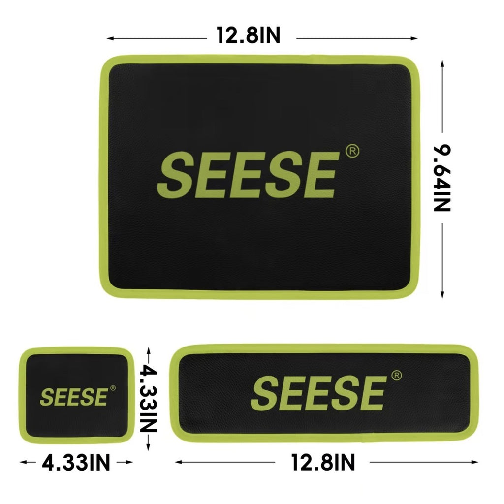 Flexible magnetic tool mat for car repair