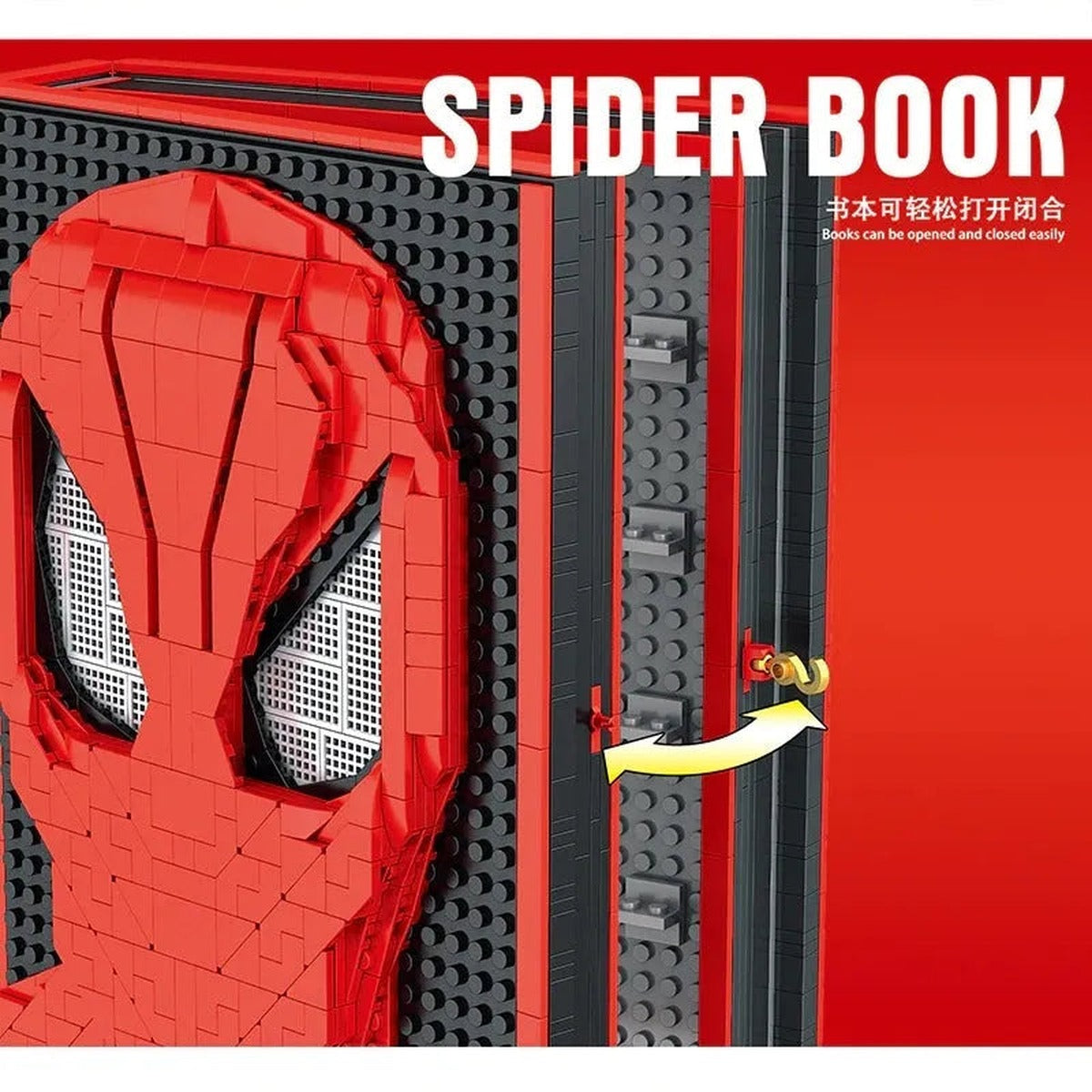 Spider Collector Book Building Block Set