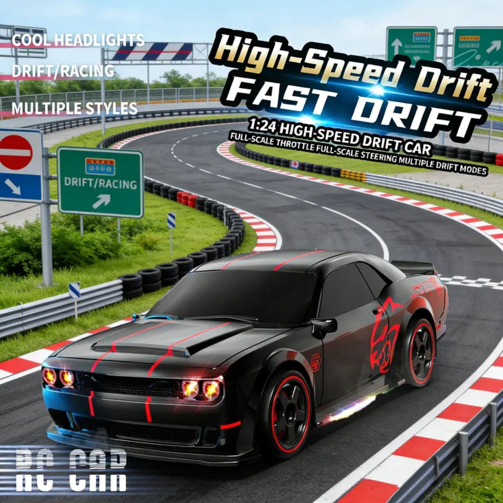 Voiture de course RC 1:24 avec acceleration proportionnelle