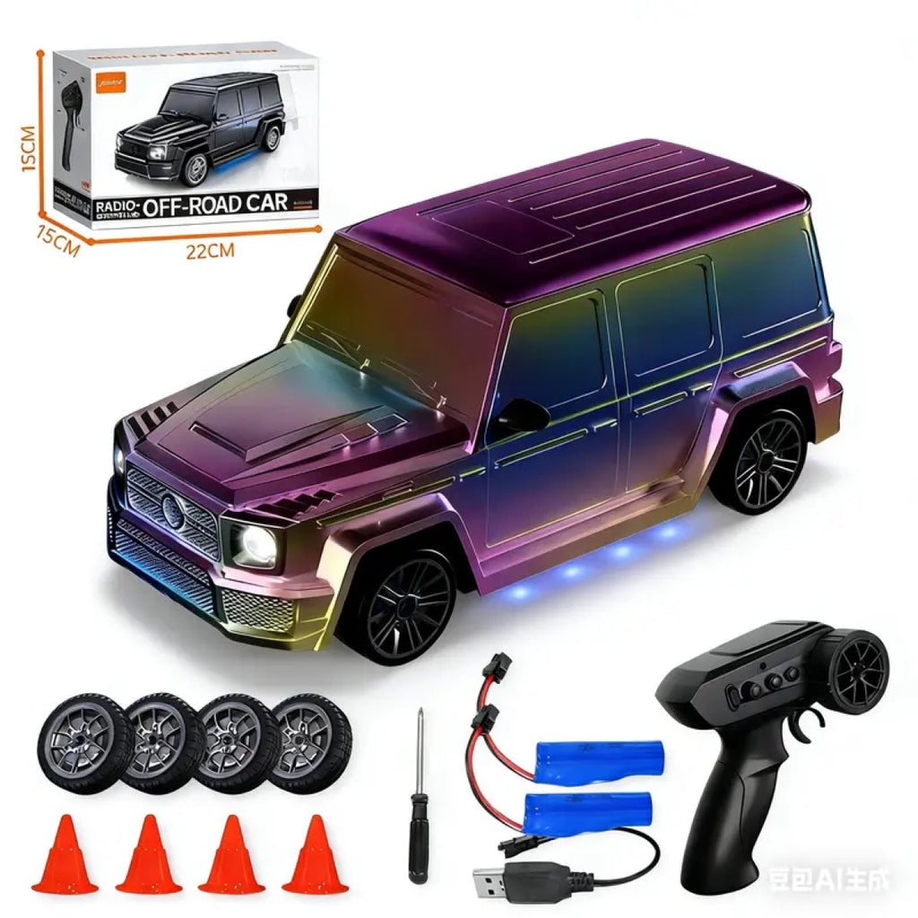 Voiture de course RC 1:24 avec acceleration proportionnelle