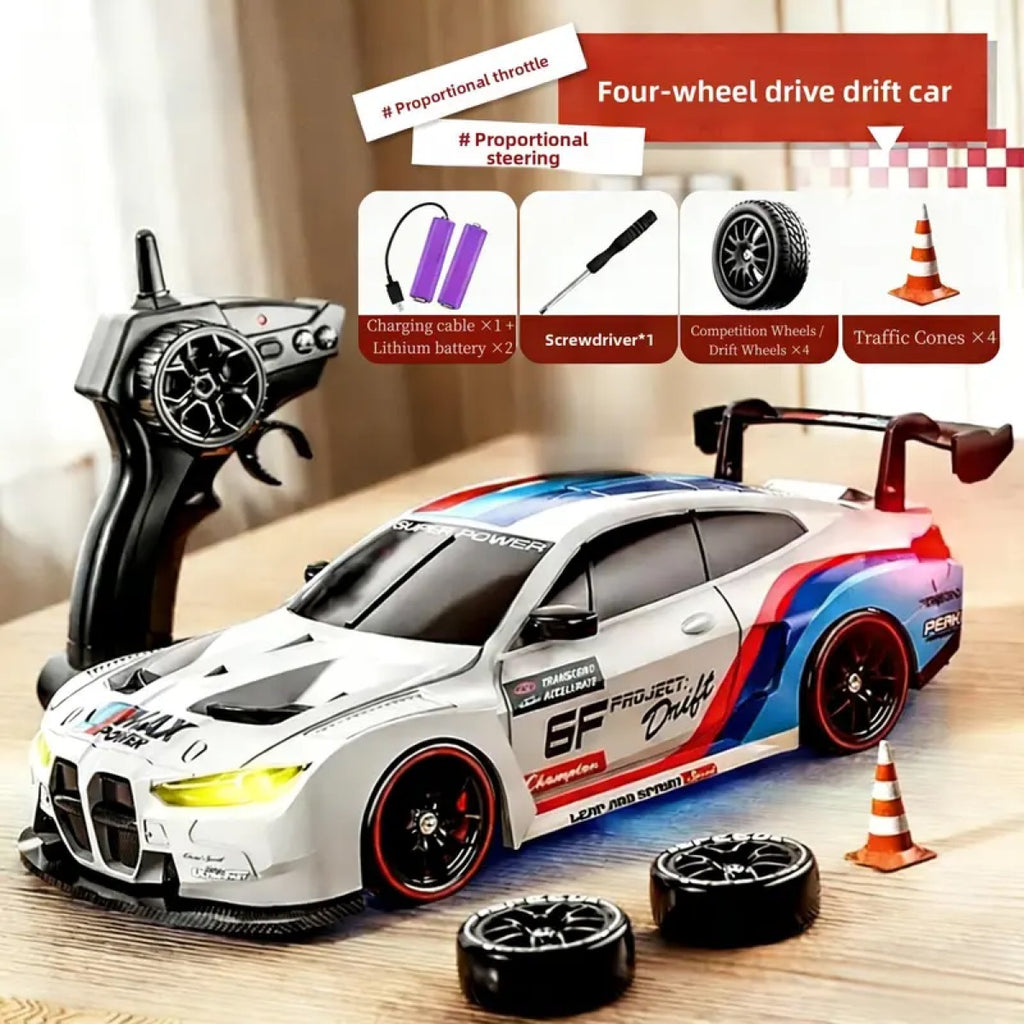 Voiture de course RC 1:24 avec acceleration proportionnelle