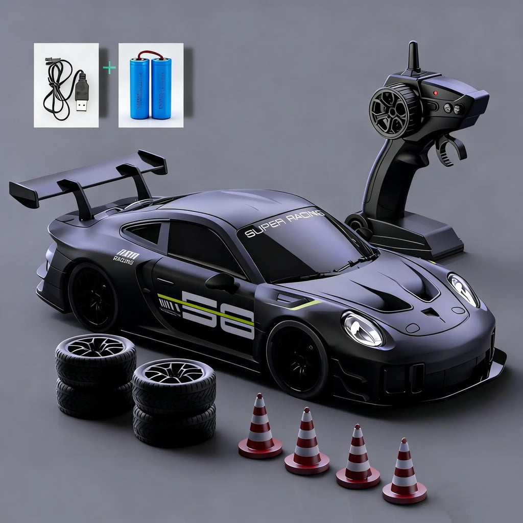 Voiture de course RC 1:24 avec acceleration proportionnelle