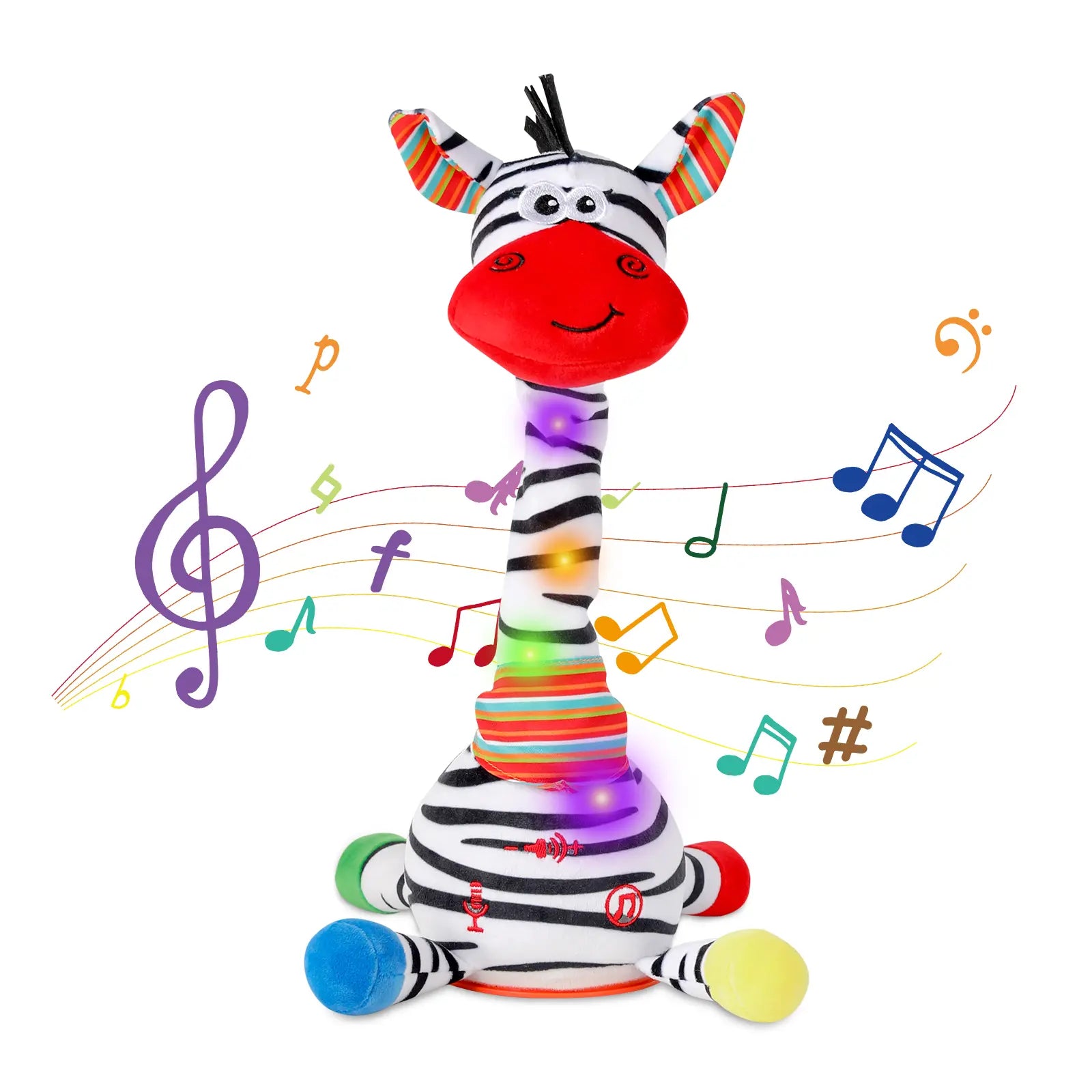 EMOIN Talking Cactus Toy, Interactive Toys Dancing Cactus Toy Mimicking Repeating What You Say, Toddler Infant Baby Toys Gifts for 6 7 8 9 10 Month Old Baby LED Musical Toy