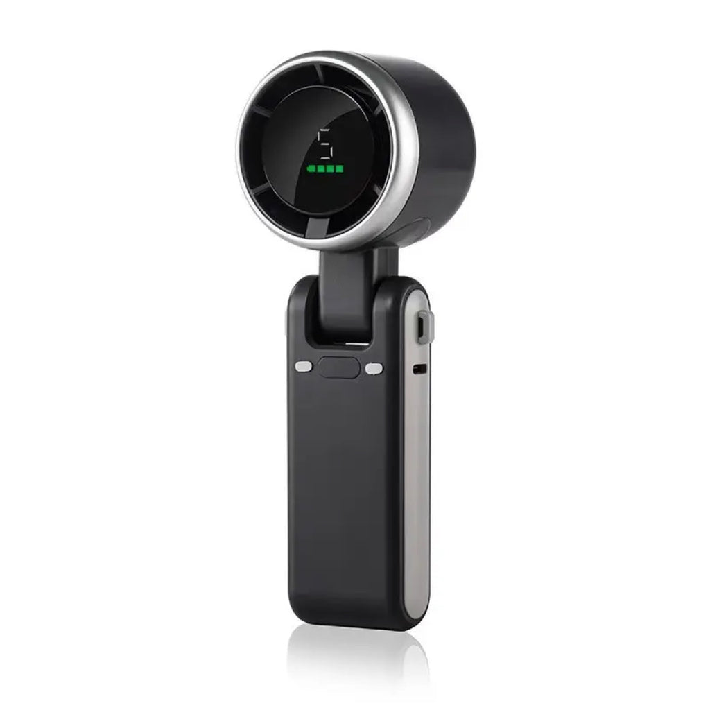 Ventilador turbo portatil de mano de 5 velocidades con bateria
