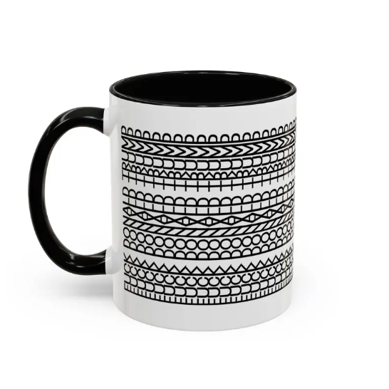 FDT Hidden Message Mug, 11oz Secret Message Ceramic Coffee Cup, Funny Gag Gift