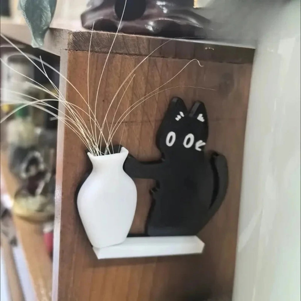 Cat Whiskers Memorial Magnet, Pet Memorial Keepsake for Cat Lovers