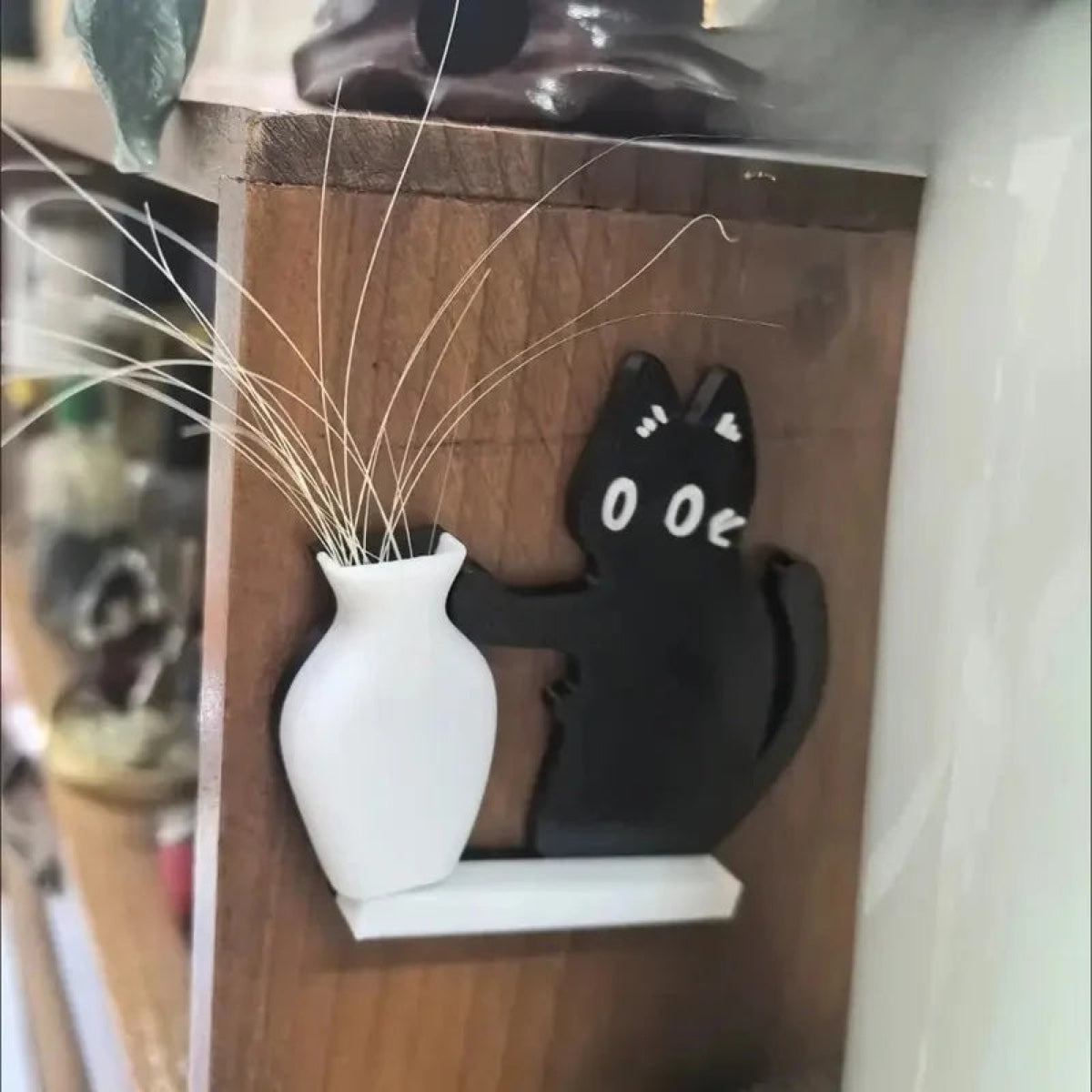 Cat Whiskers Memorial Magnet, Pet Memorial Keepsake for Cat Lovers
