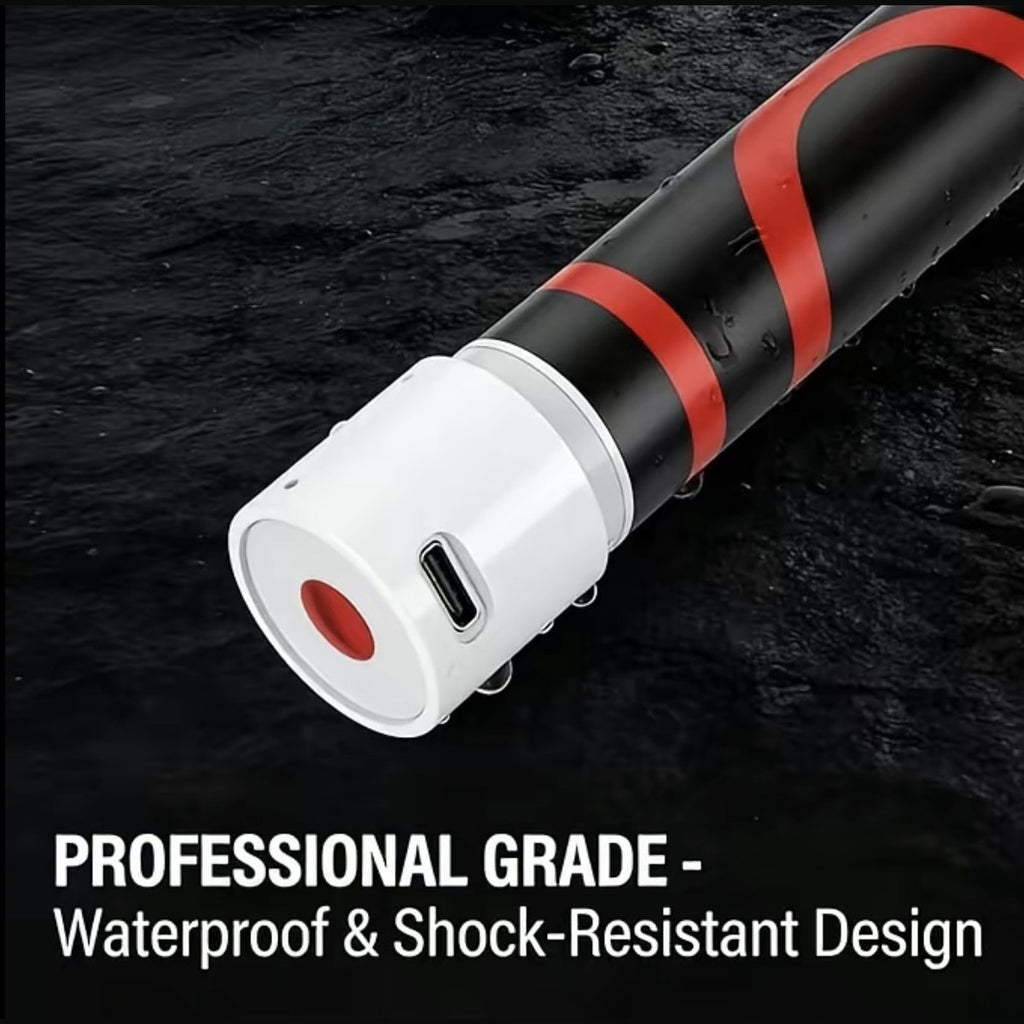 Bendable LED flashlight Type-C detail