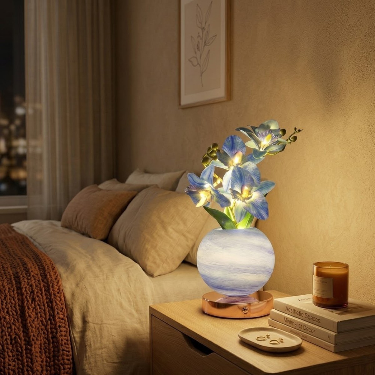 Krejova– Blooming Orchid Lamp