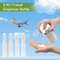 4-in-1 Leak-Proof Travel Dispenser Set