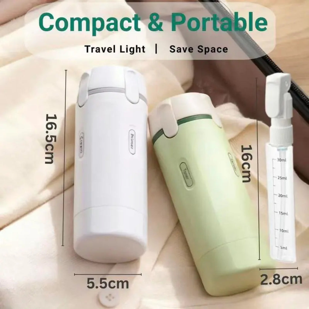 4-in-1 Leak-Proof Travel Dispenser Set