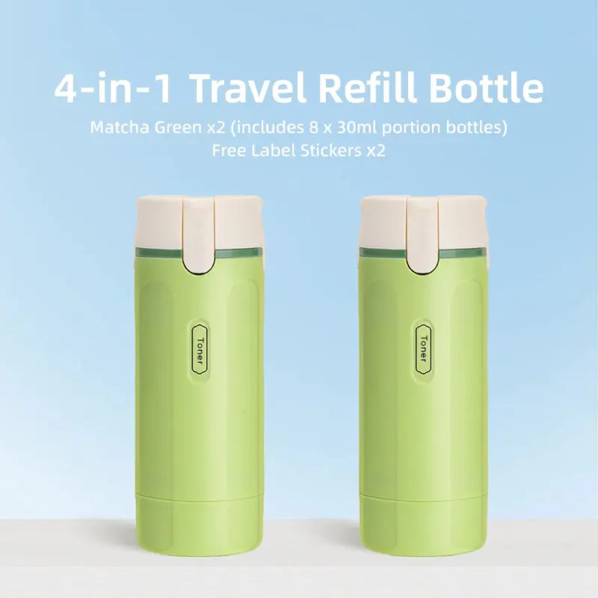 4-in-1 Leak-Proof Travel Dispenser Set – Krejova