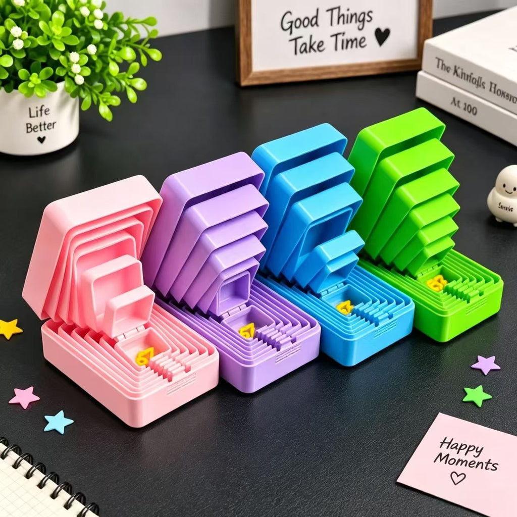 6-Layer Nested Prank Gift Box with 67 –Never-Ending Surprise Box – 3D Printed Nested Gift Box Prank Toy