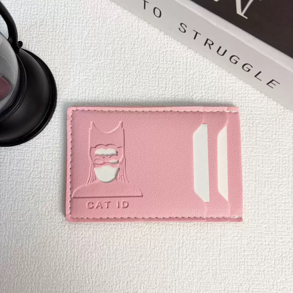 Bat Wallet, Men’s & Women’s Styles with Left or Right ID Window, Multiple Card Slots, Eye Cutout Design, Unique Gift for Him or Her