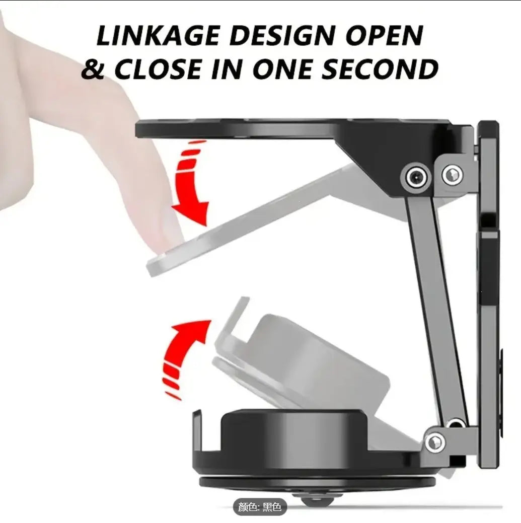 360° Rotating Foldable Bike & Motorcycle Cup Holder, Adjustable Bottle Cage with Quick-Fold Design for Bicycle, Scooter, Stroller & Outdoor Riding