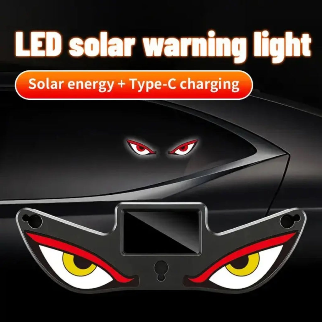 Car Rear Window Dynamic LED Display - Vampire Devil Eye Emoji Panel