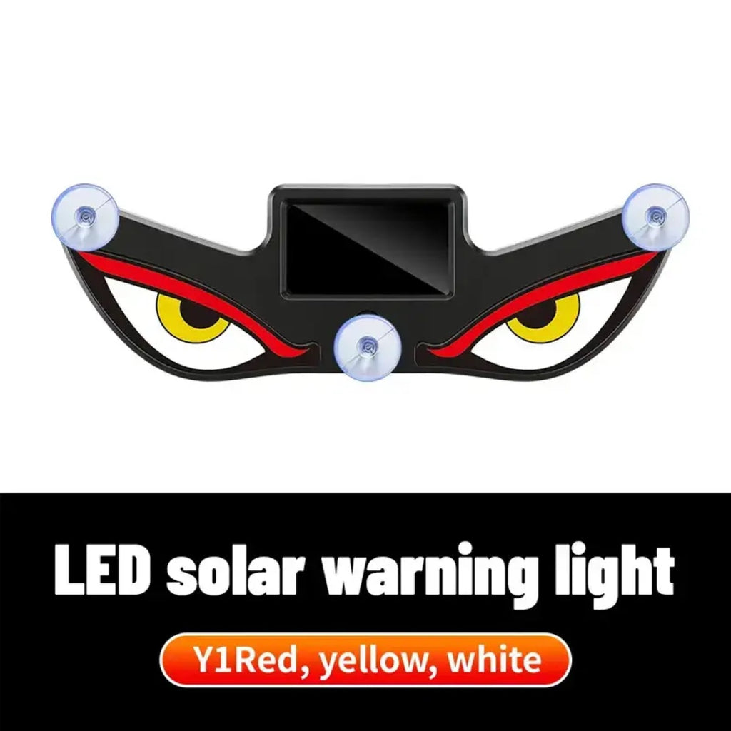 Car Rear Window Dynamic LED Display - Vampire Devil Eye Emoji Panel