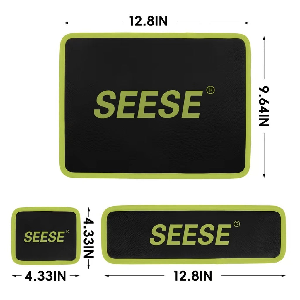 3-piece set flexible magnetic tool mat size option