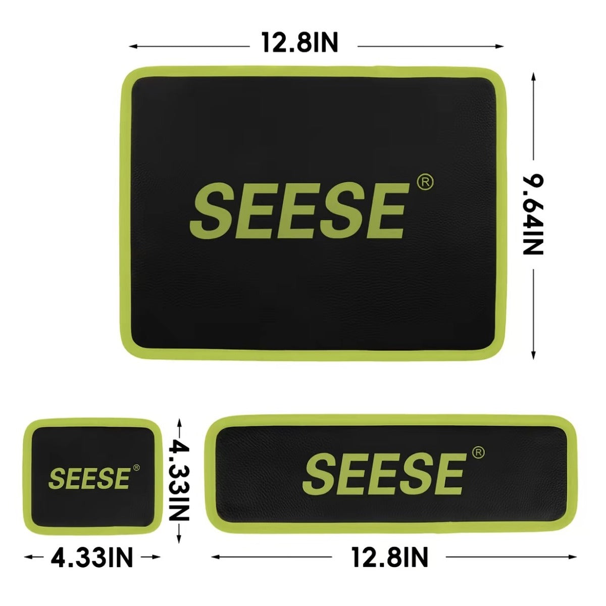 3-piece set flexible magnetic tool mat size option