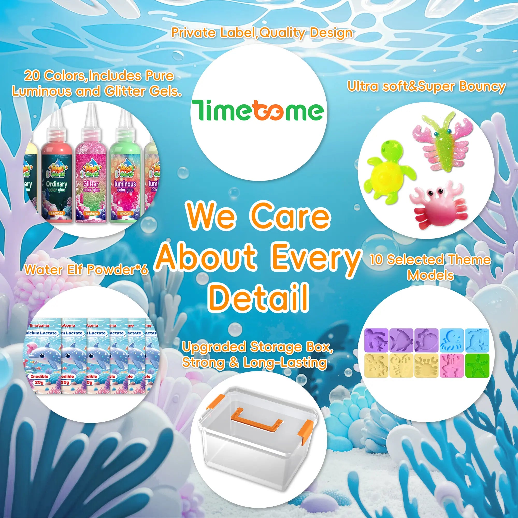 Magic Water Elf Toy Kit,Aqua Fairy Water Gel kit, Teach children color coordination ,Water Pets, Birthday Gifts,Valentine's Day
