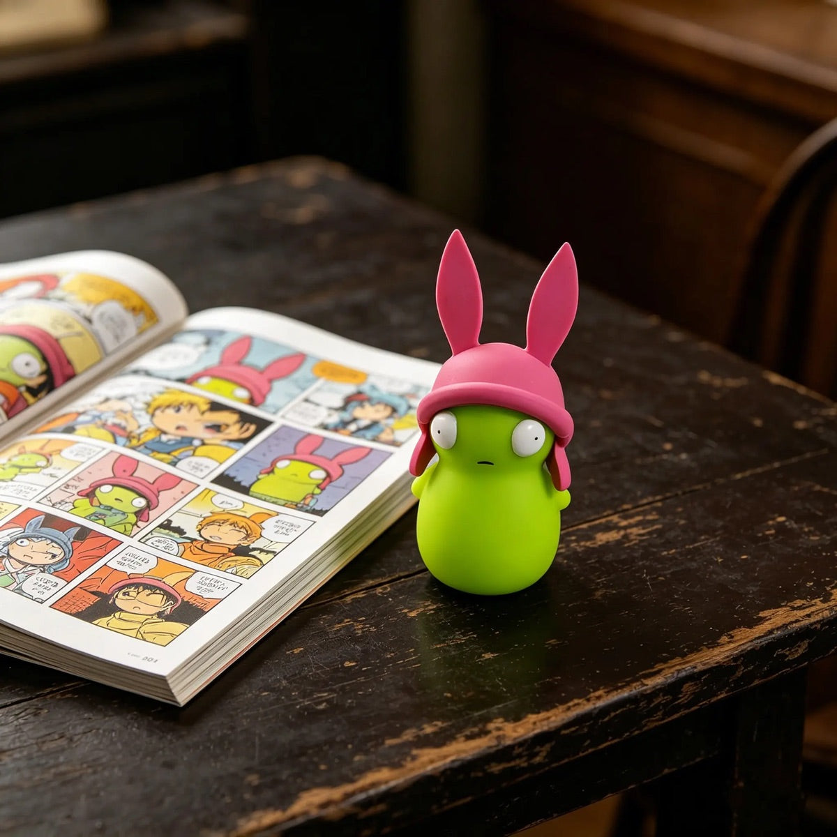 Bob's Burgers Louise Glow-in-the-Dark Sammelfigur
