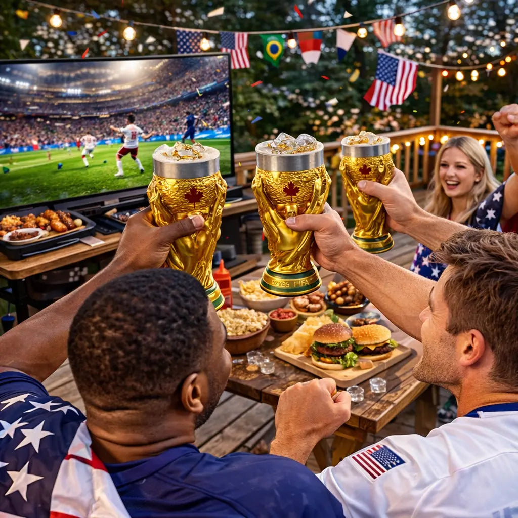 2026 Summer Soccer Trophy Cup | USA-Canada-Mexico Fan Collectible & Decor