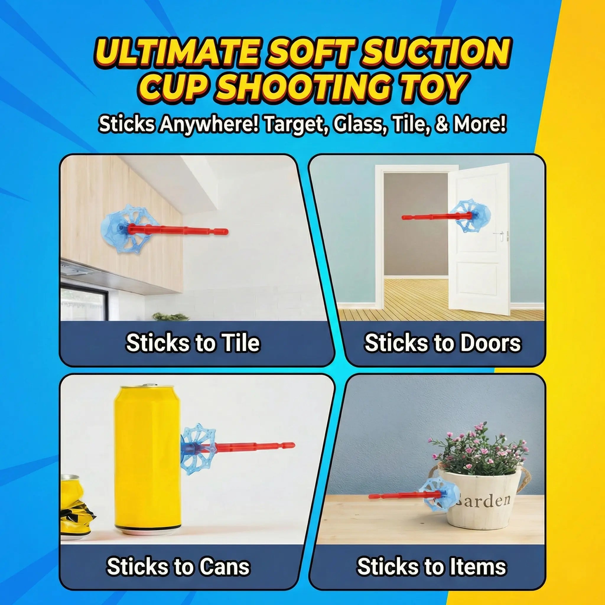 Superhero String Shooter Toy Set - Ages 4+ Gift