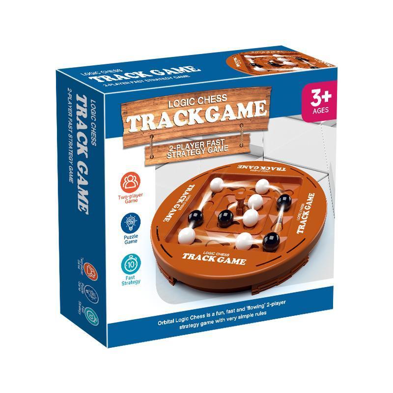 Logic Track Chess 2 Player Battle Game - Educational Brain Development Toy for Kids Birthday Gifts