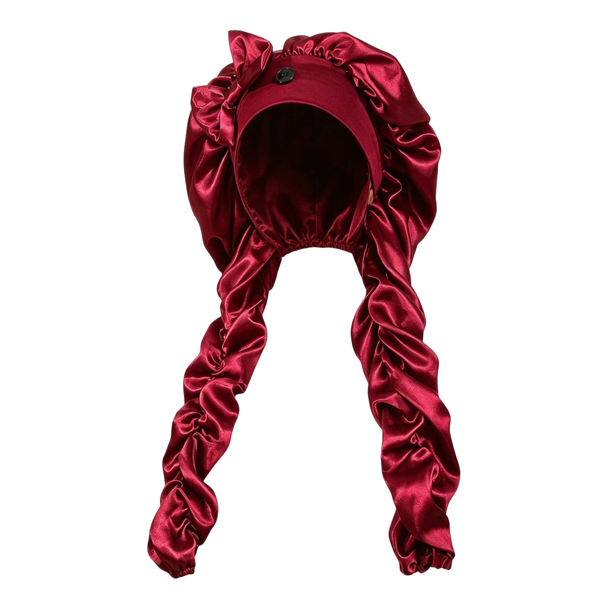 Extra Long Sleep Bonnet for Long Hair, Adjustable Satin Hair Bonnet for Braids, Dreadlocks, Curls & Natural Hair