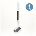 Adjustable Length Stainless Steel Telescopic Long Handle Crevice Cleaning Brush, Narrow Gap Cleaner for Bathroom, Hard-to-Reach Spaces