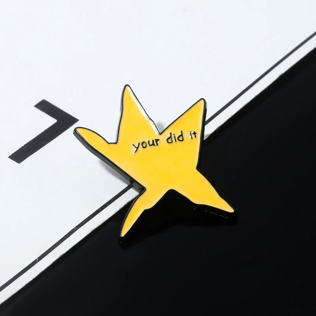 EMPTAN 2PCS Motivational Star Pins - 2026 Graduation Gifts