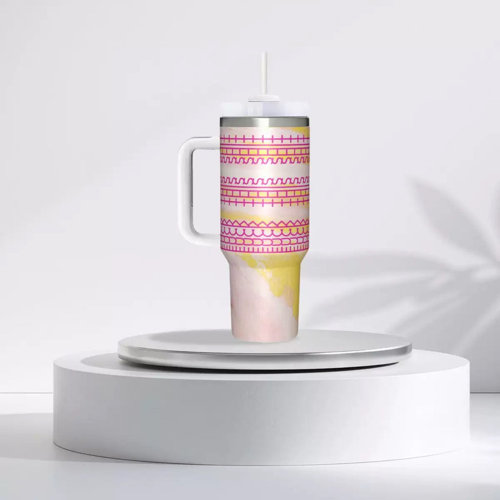 40 oz F*ck This Sh*t Hidden Message Tumbler, Funny Coworker Gift Cup