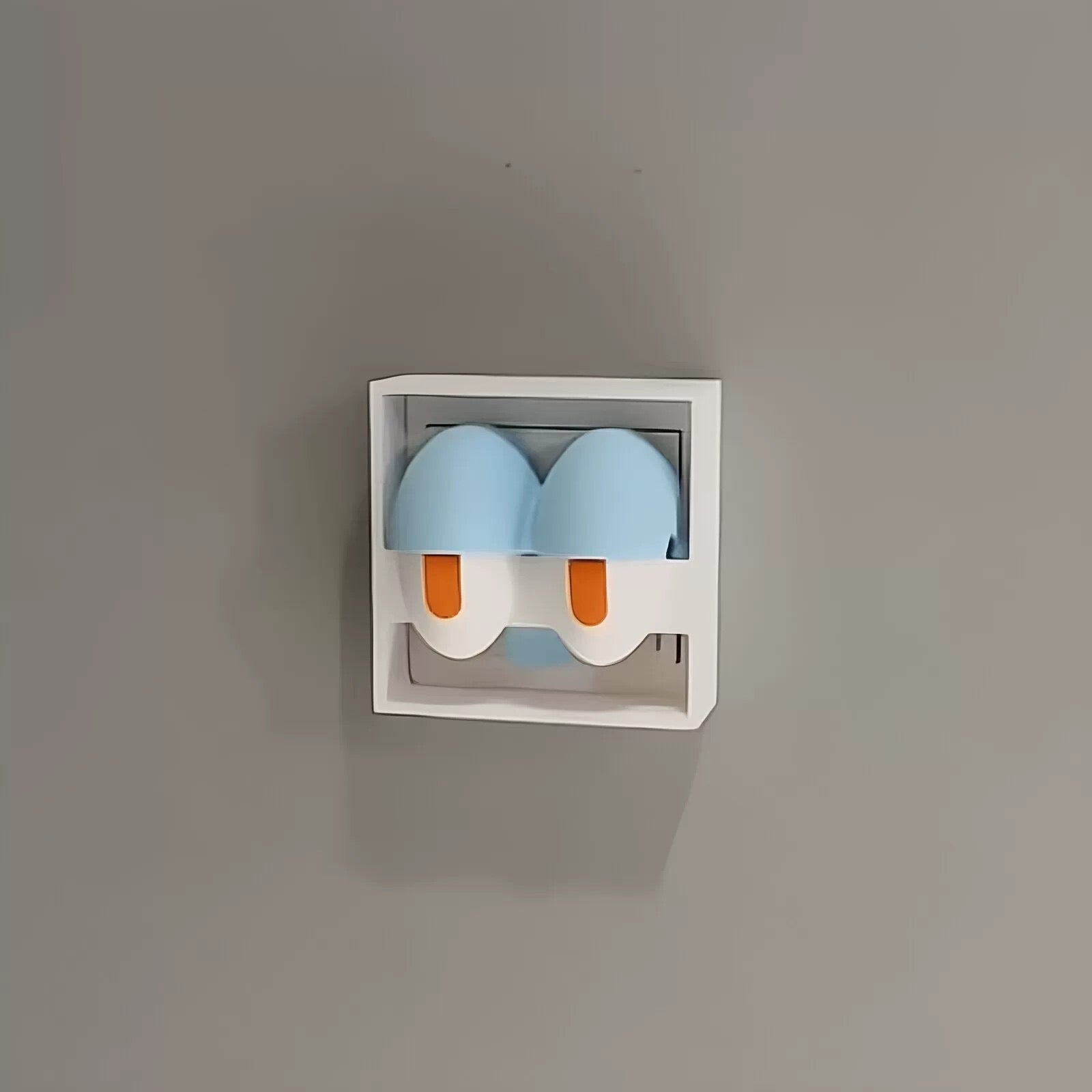 3D Printed Cartoon Octopus Light Switch Cover, Funny Eye Toggle Switch Controller, Creative Wall Switch Decoration for Bedroom, Kids Room, Bathroom, Office