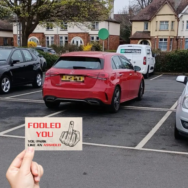 Bad Parking Prank Cards (50-Pack) - Windshield Warnings