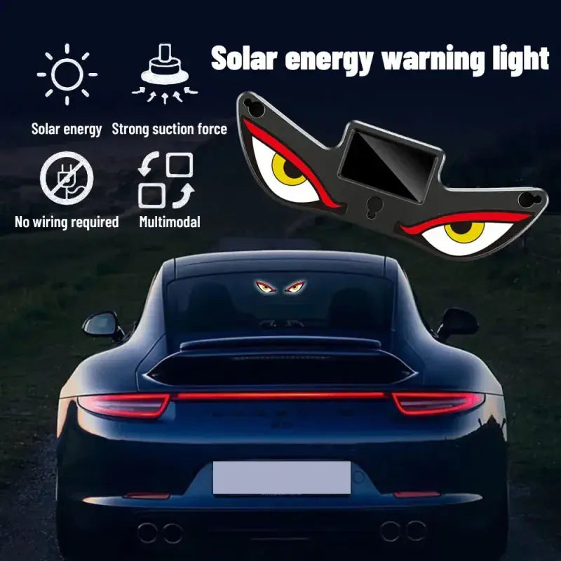 Vampire Devil Eyes LED Panel | Dynamic APP Control Car Window Display