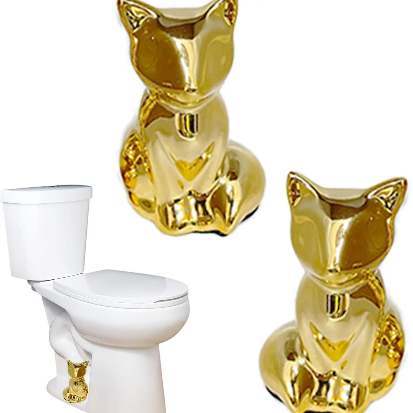 2-Pack Decorative Ceramic Bird Toilet Bolt Covers, Cute Screw Caps