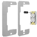 5/10/20 Pcs Wall Plate Spacer,Spacers for Electrical Outlets, Metal Flush Fit Device Leveling Plates for Electrical Outlet Repair, Fix Loose Outlets and Electrical Boxes
