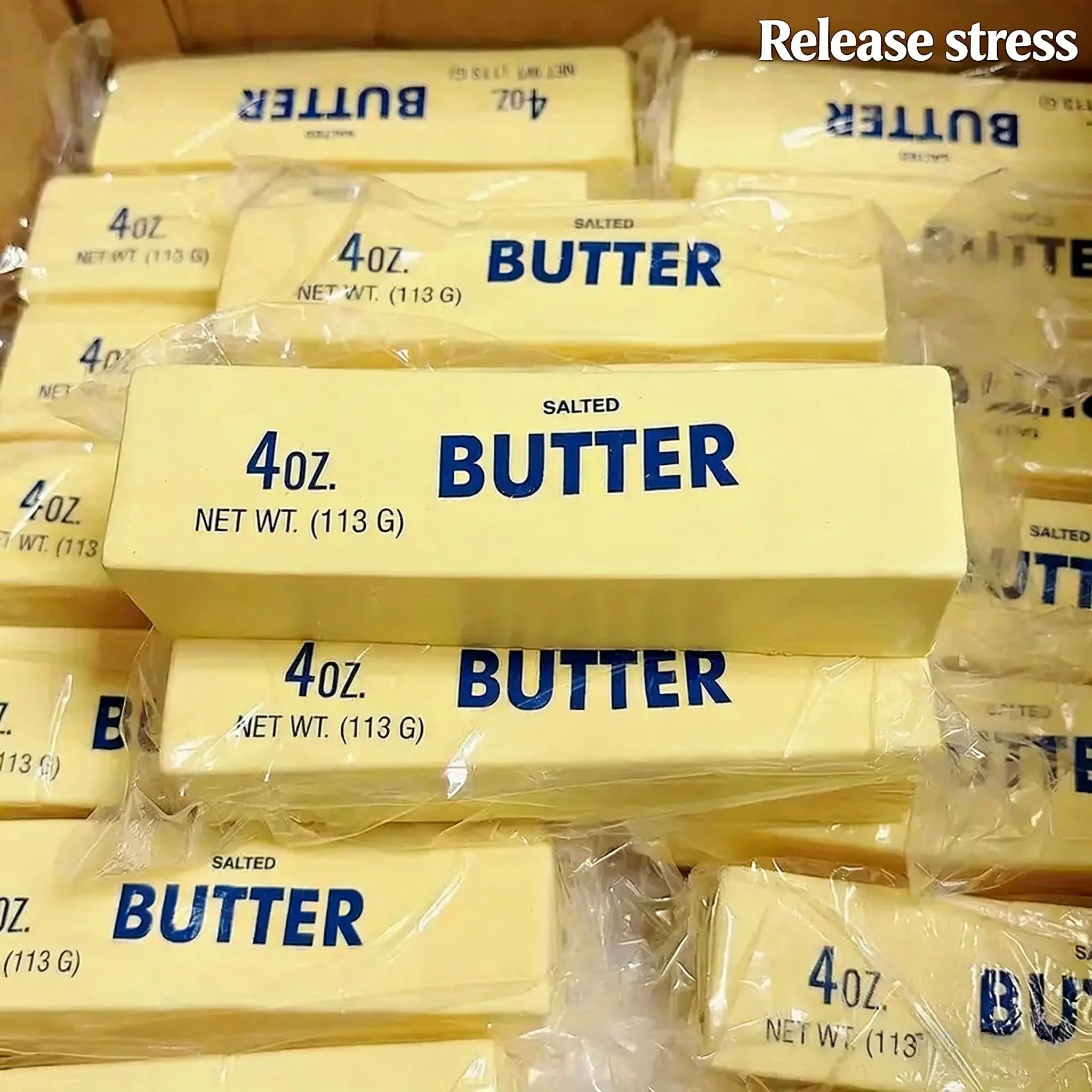 Super Soft Squishy Butter Stick Stress Toy Slow Rising Sensory Fidget for Teens Non Toxic Party Favors Christmas Birthday Gifts