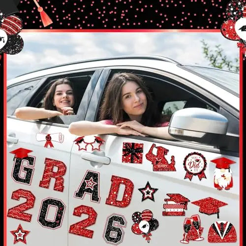 2026 Graduation Car Magnets & Refrigerator Decals