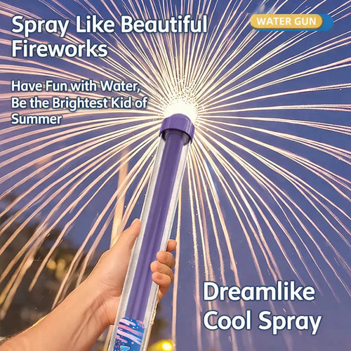 "Firework" Spray Water Gun | Multi-Hole Squirt Blaster for Pool Parties