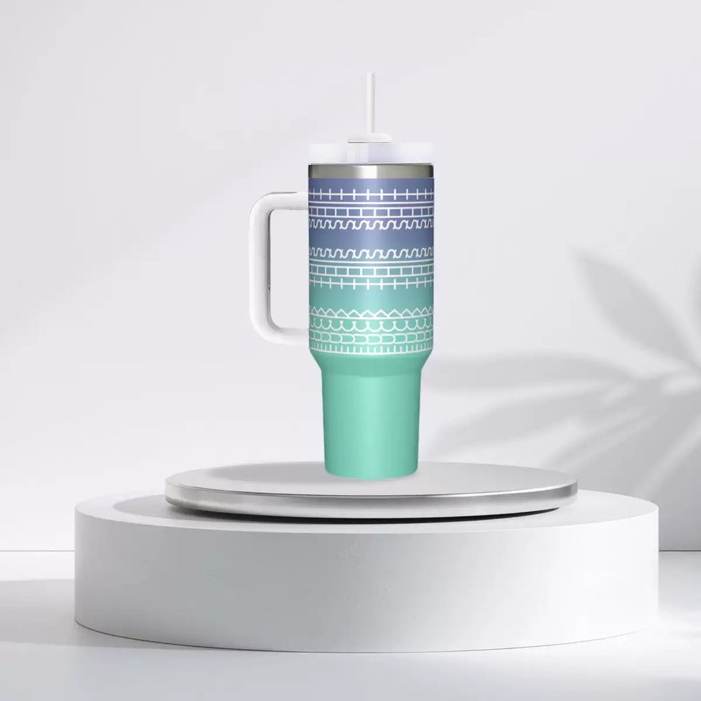 40 oz F*ck This Sh*t Hidden Message Tumbler, Funny Coworker Gift Cup